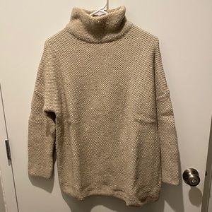 ZARA Chunky Knit Sweater with drop shoulder